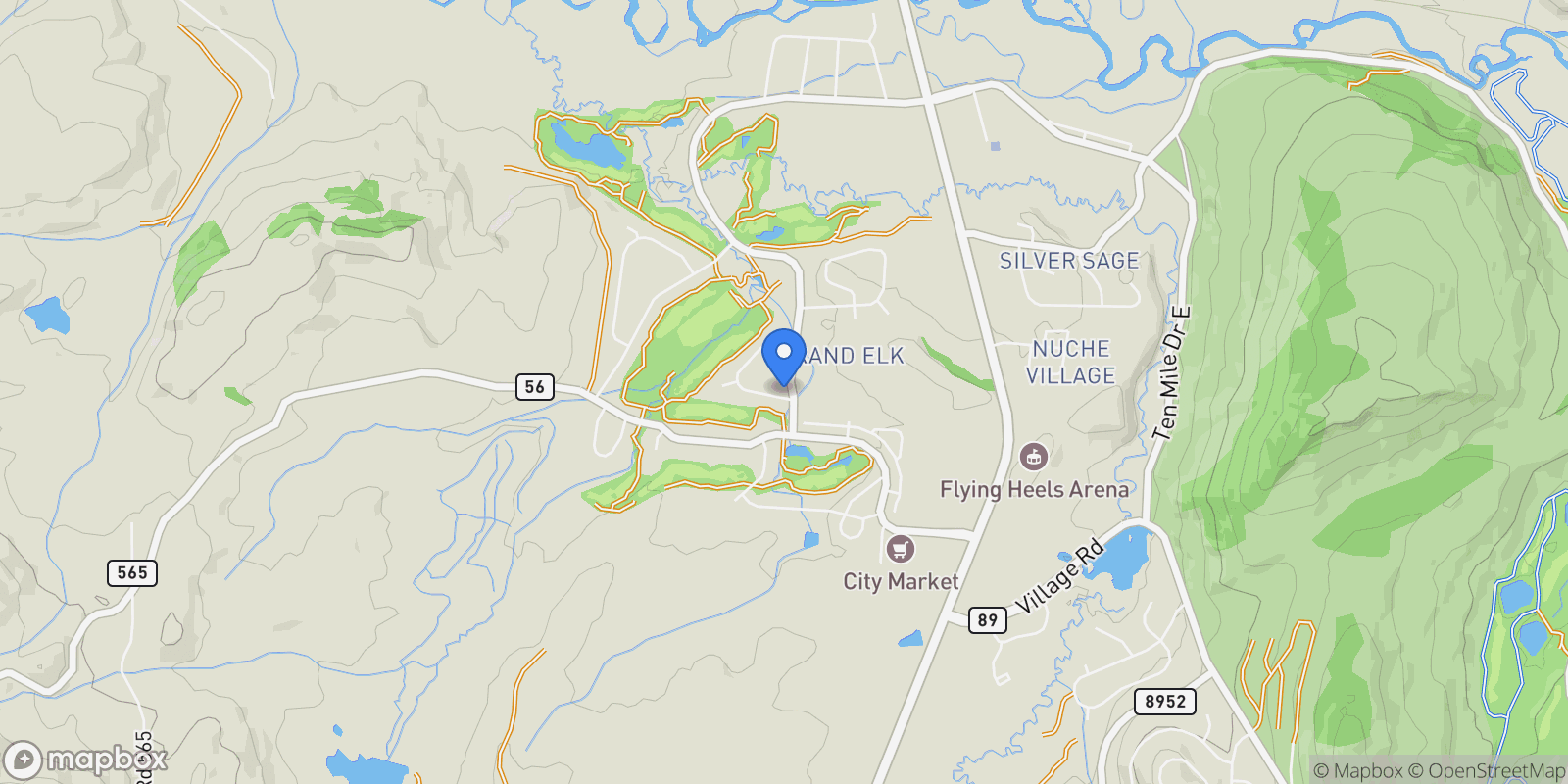 Map showing 1771 Mountain Sky Lane, Granby, CO 80446, Granby, Colorado, United States.