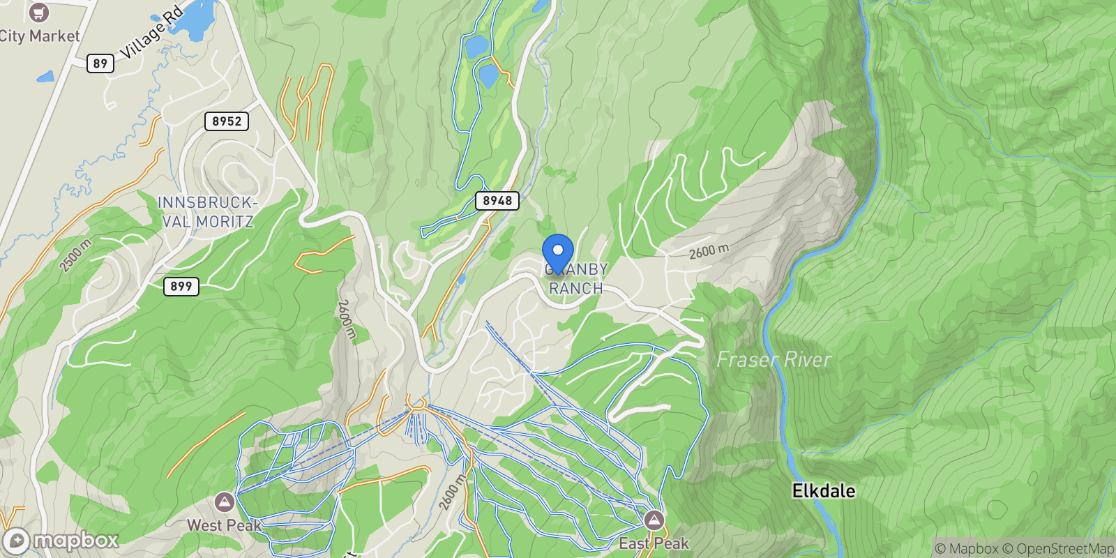 Map showing 465 Lower Ranch View Road, Granby, CO 80446, Granby, Colorado, United States.