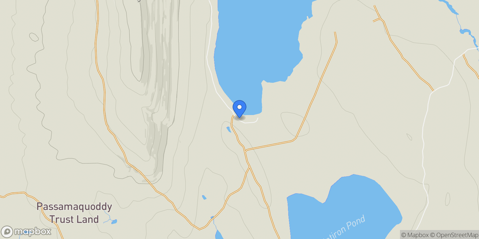 Map showing 502 Cedar Lake Road, T3 R9 NWP, ME 04462, Millinocket, Maine, United States.