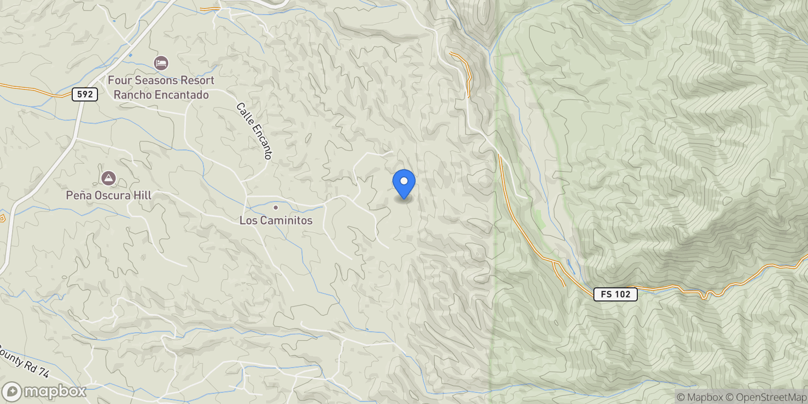 Map showing 67 Camino Amor, Santa Fe, NM 87506, Santa Fe, New Mexico, United States.