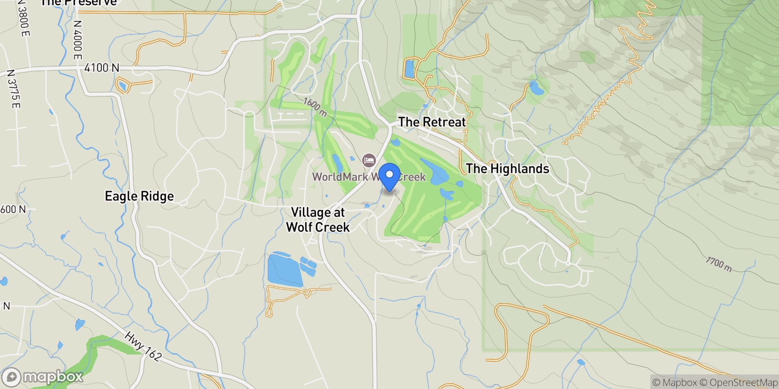 Map showing 3643 N HUNTSMAN PATH C301, Eden, Utah, United States.