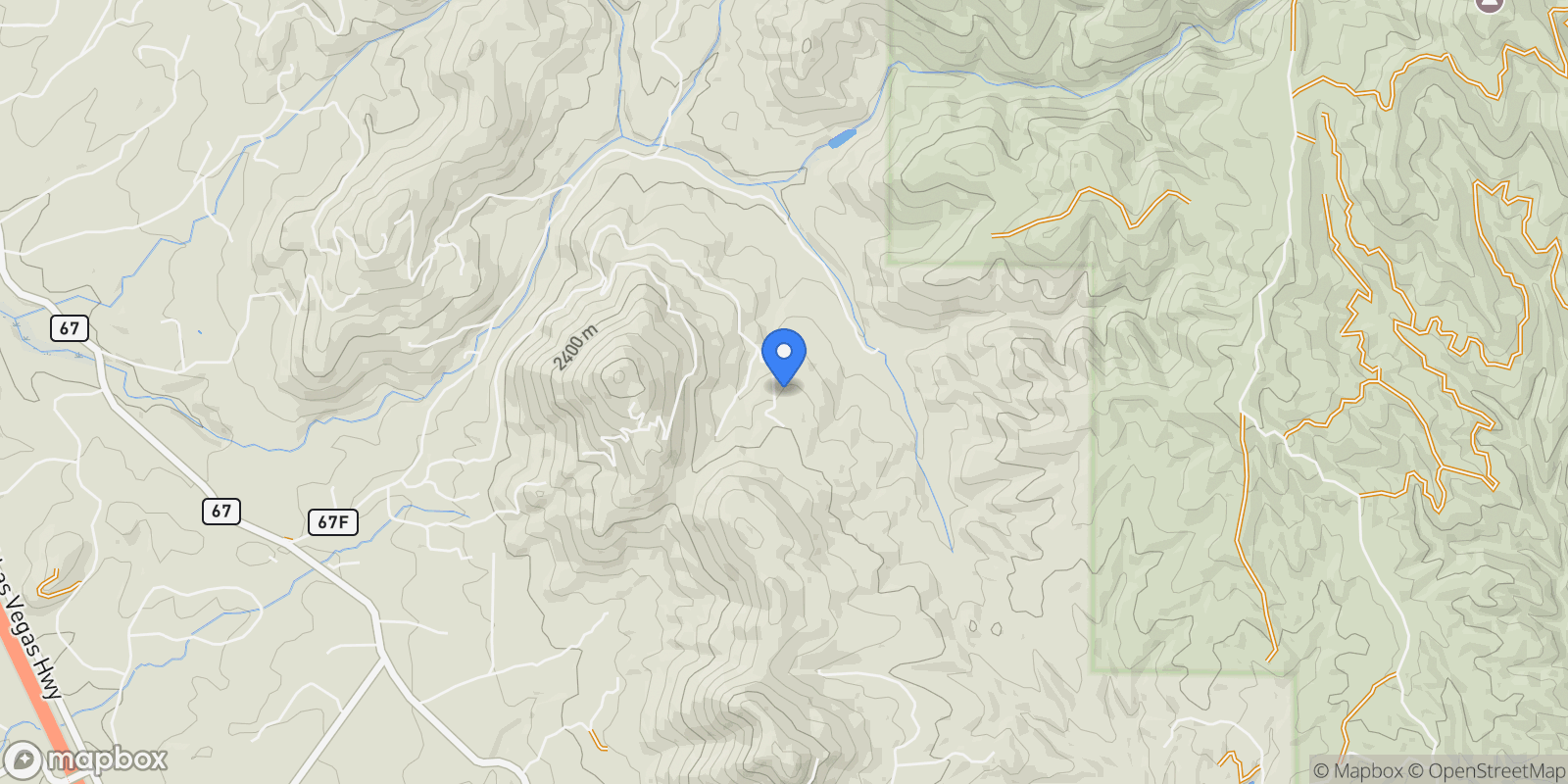 Map showing 196 Overlook Road, Santa Fe, NM 87505, Santa Fe, New Mexico, United States.