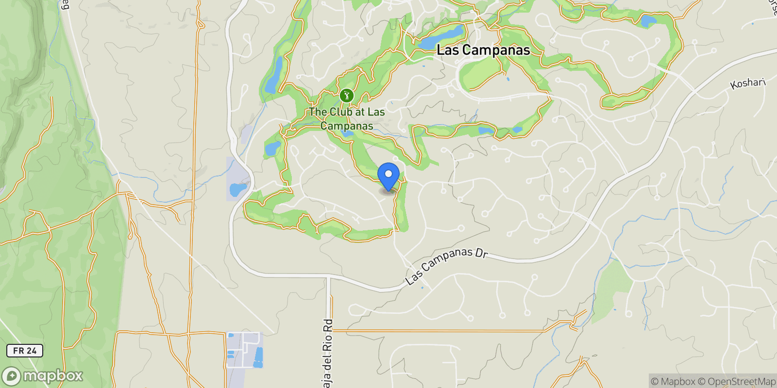 Map showing 7 Plaza Molleno, Santa Fe, NM 87506, Santa Fe, New Mexico, United States.