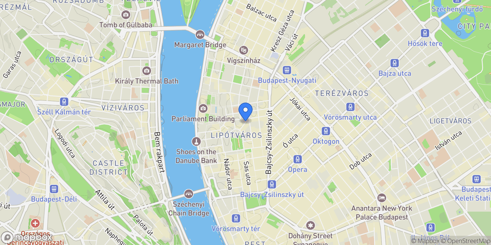 Map showing Aulich, Budapest, Budapest, Hungary.