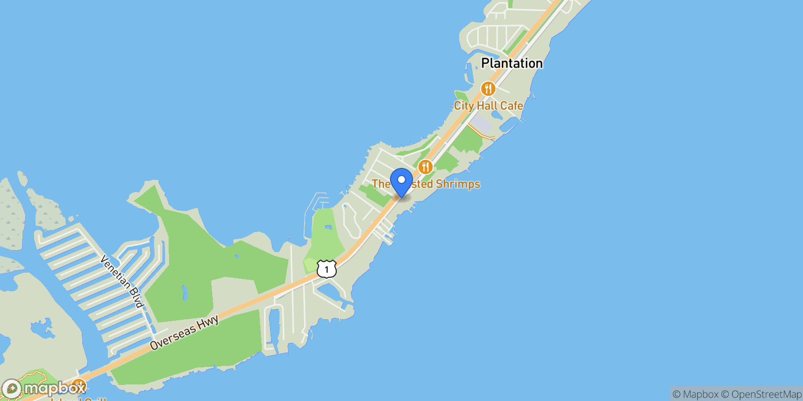 Map showing 87429 Old Highway, Islamorada, FL 33036, Islamorada, Florida, United States.