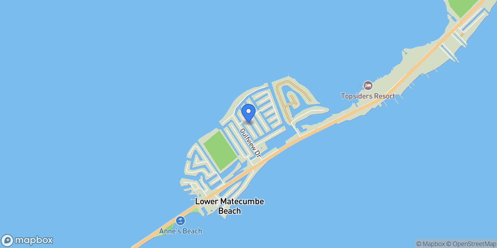 Map showing 88 W Plaza Del Lago, Islamorada, FL 33036, Islamorada, Florida, United States.
