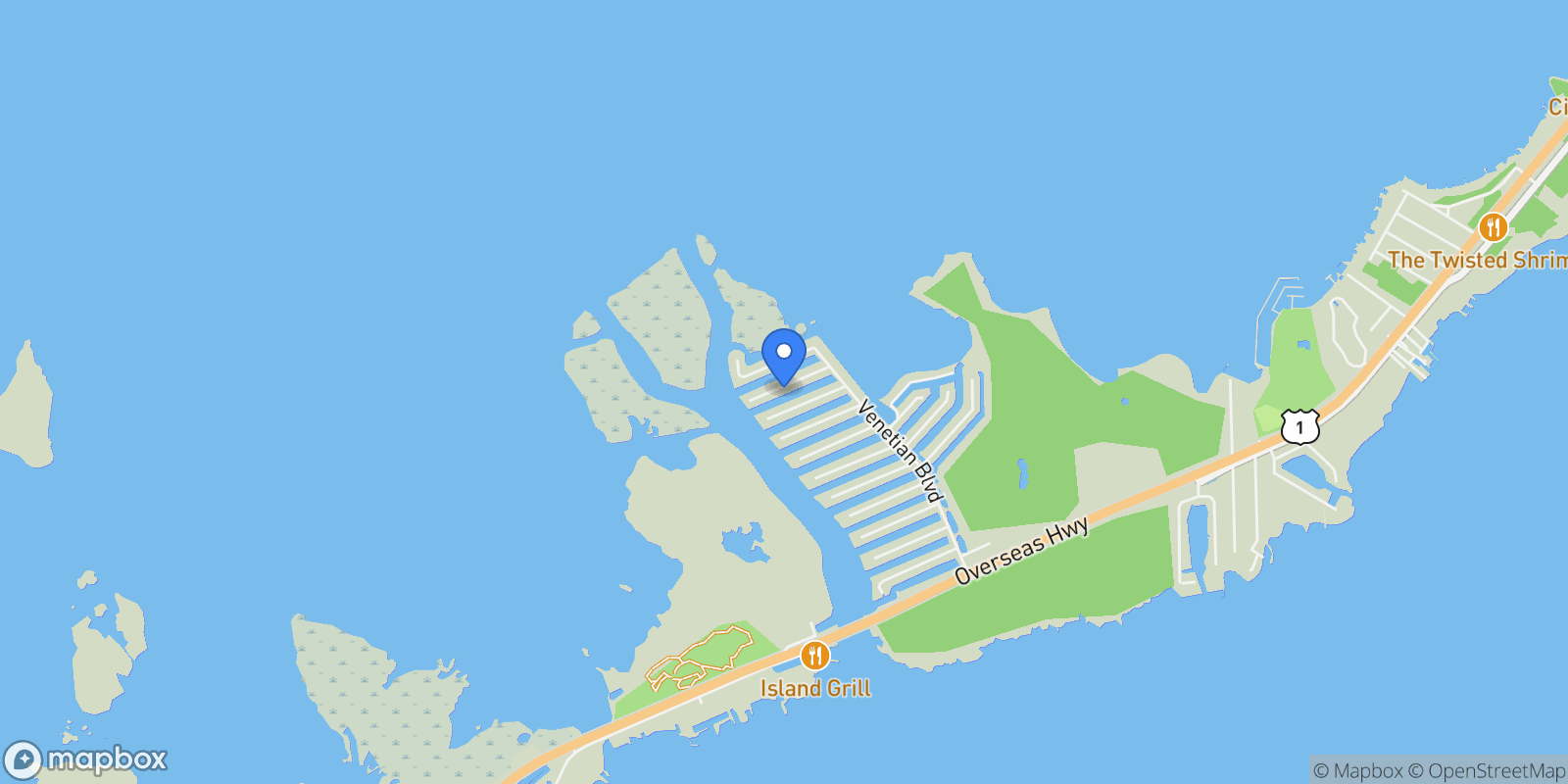 Map showing 118 Villa Bella Drive, Plantation Key, FL 33036, Islamorada, Florida, United States.