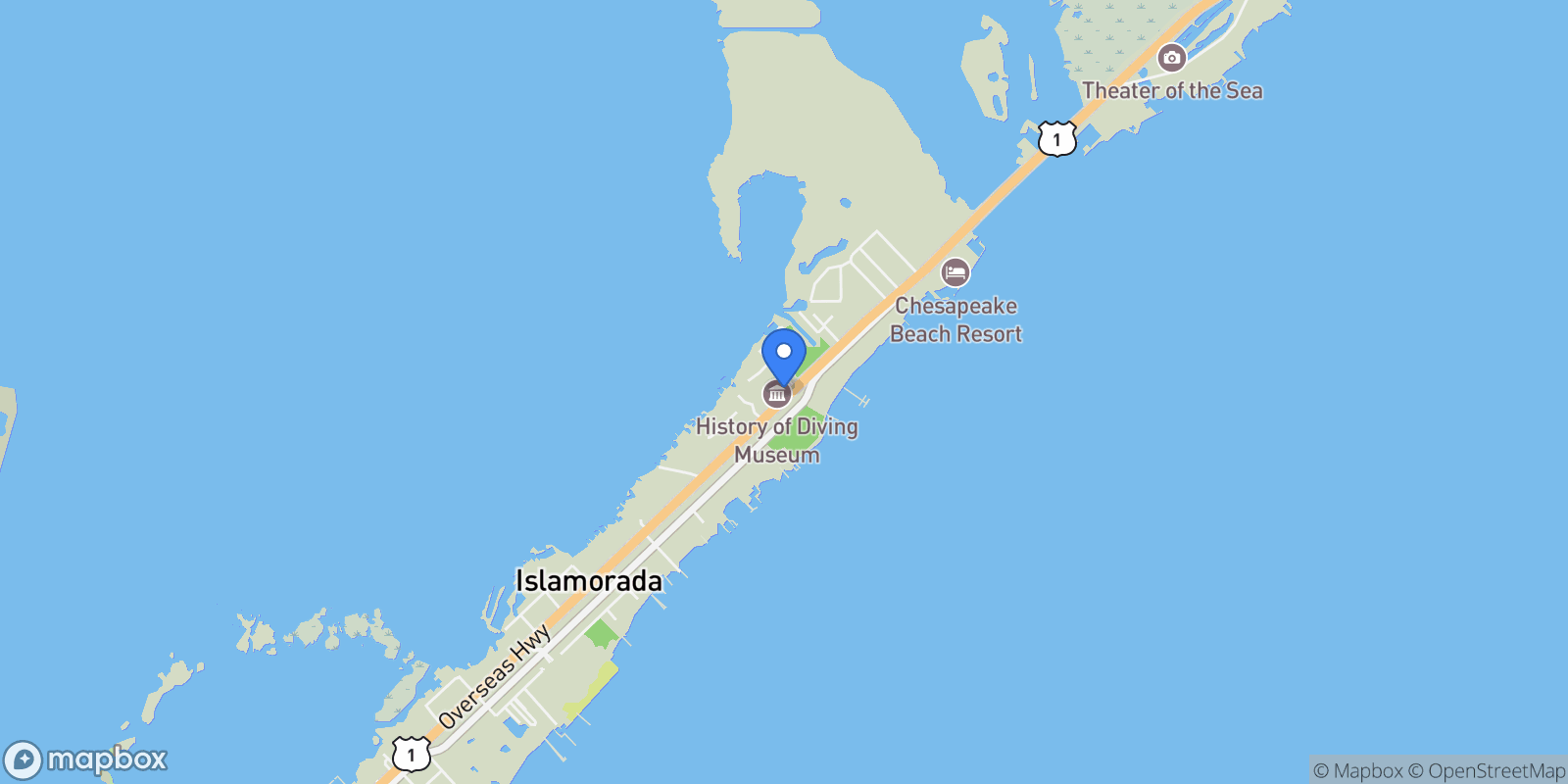 Map showing 82900 Old Highway, Islamorada, FL 33036, Islamorada, Florida, United States.