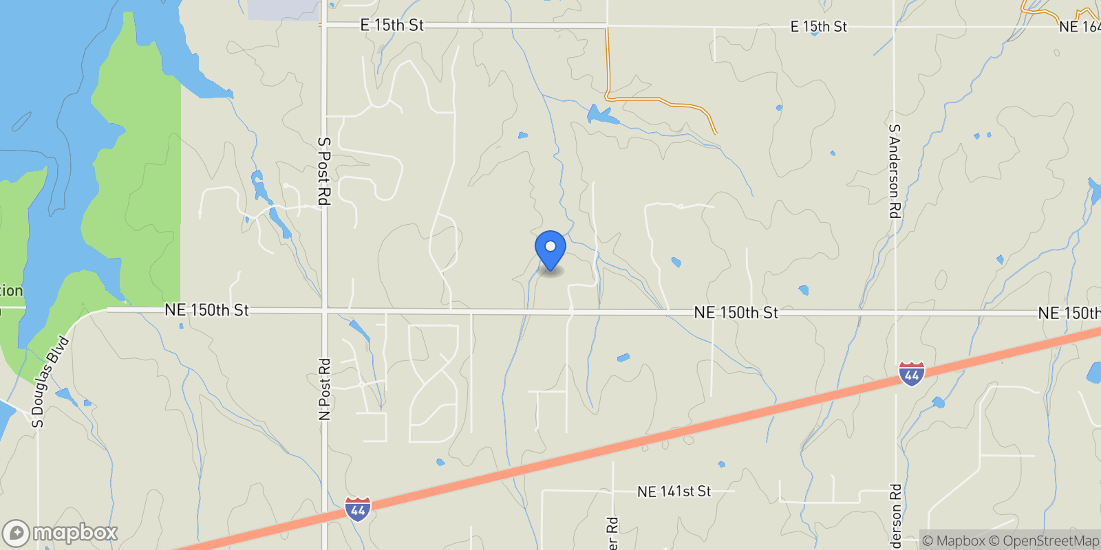 Map showing 3005 Bee Hive Way , Jones, OK 73049, Jones, Oklahoma, United States.
