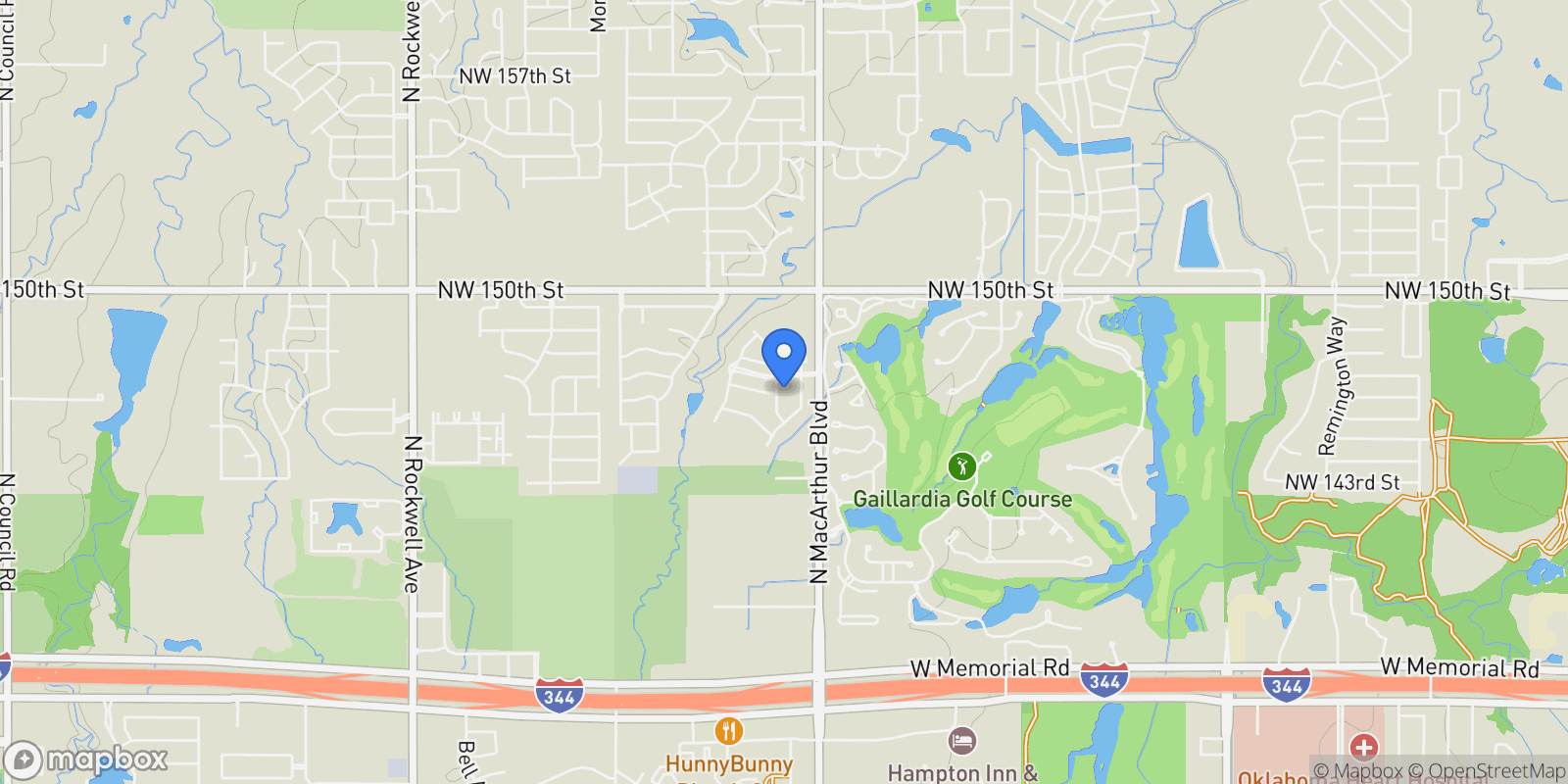 Map showing 14700 Chamberry Drive , Oklahoma City, OK 73142, Oklahoma City, Oklahoma, United States.