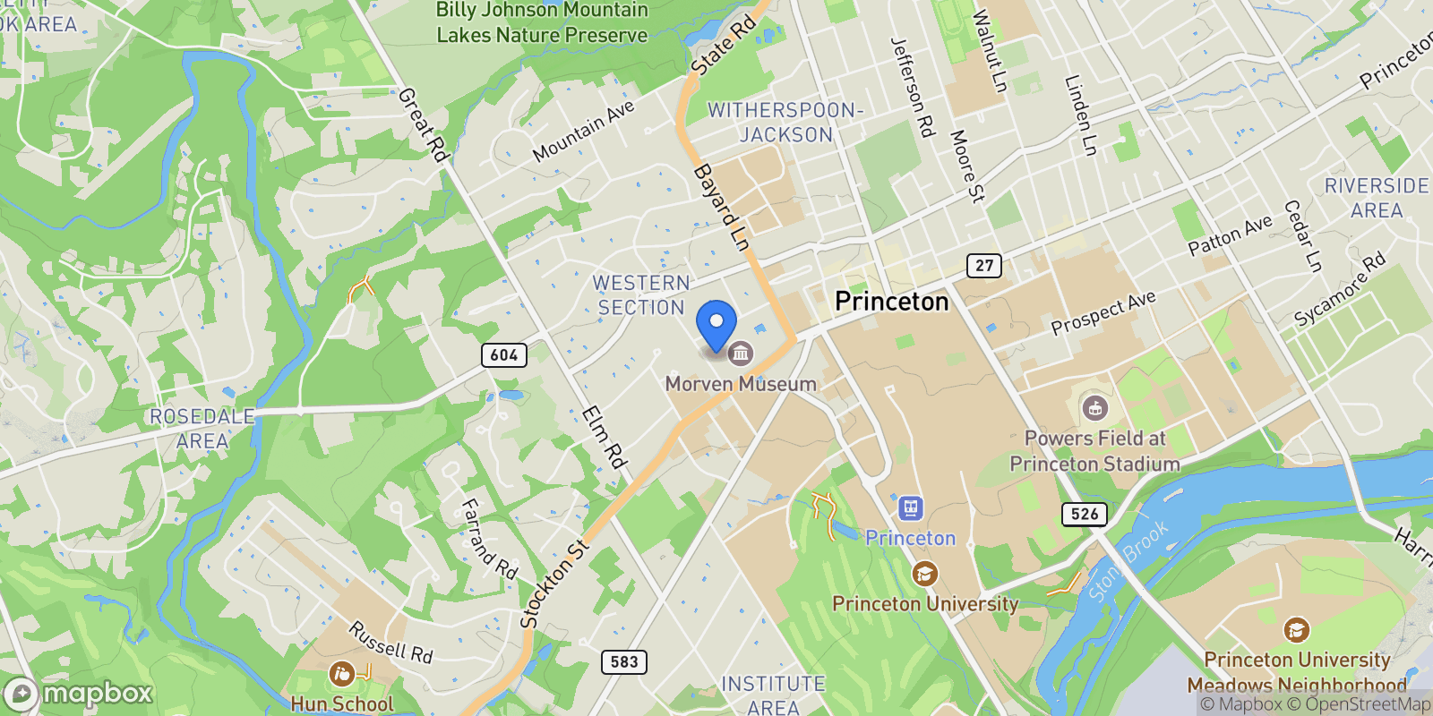 Map showing 87 Library Place , Princeton, NJ 08540, Princeton, New Jersey, United States.