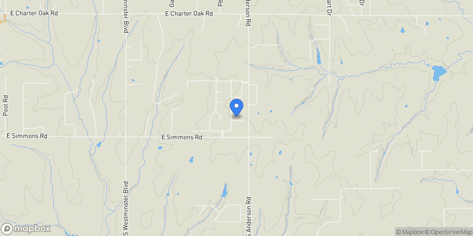 Map showing 8320 Wind Talker , Arcadia, OK 73007, Arcadia, Oklahoma, United States.
