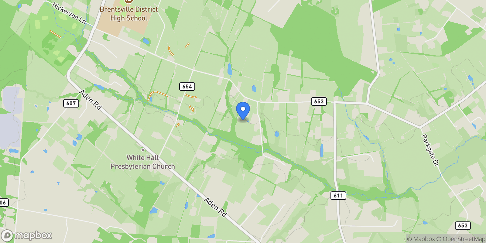 Map showing 11801 PARKGATE DR DRIVE, NOKESVILLE, VA 20181, Nokesville, Virginia, United States.
