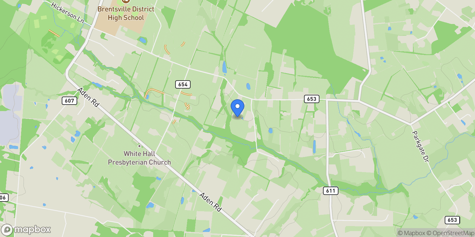 Map showing 11801 PARKGATE DR DRIVE, NOKESVILLE, VA 20181, Nokesville, Virginia, United States.