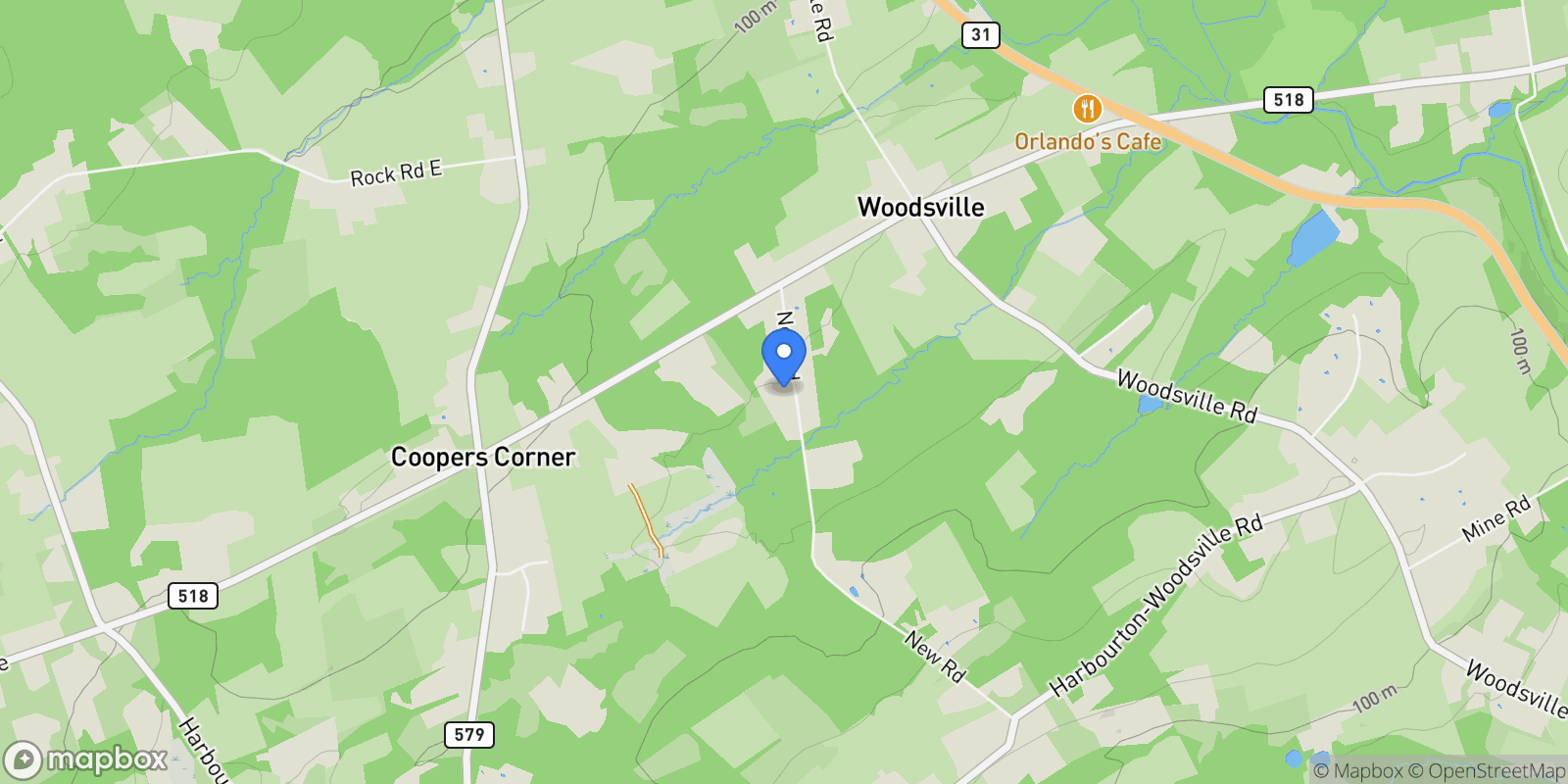 Map showing 21 New Road , Lambertville, NJ 08530, Lambertville, New Jersey, United States.