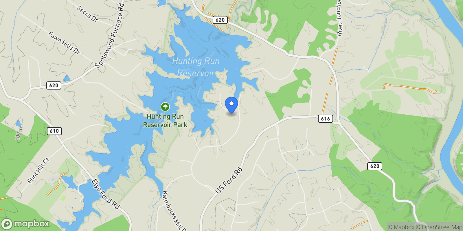 Map showing 14000 MEADES CT COURT, FREDERICKSBURG, VA 22407, Fredericksburg, Virginia, United States.