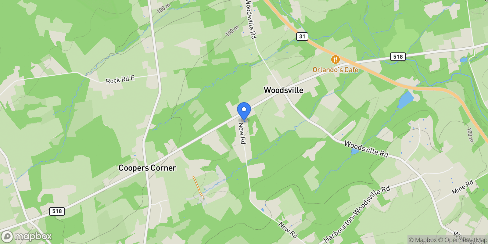 Map showing 4 New Road , Lambertville, NJ 08530, Lambertville, New Jersey, United States.