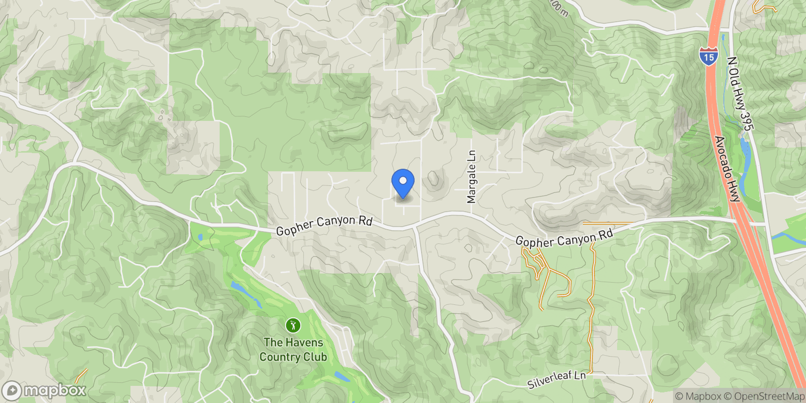 Map showing 3068 Southwind Lane , Vista, CA 92084, Vista, California, United States.