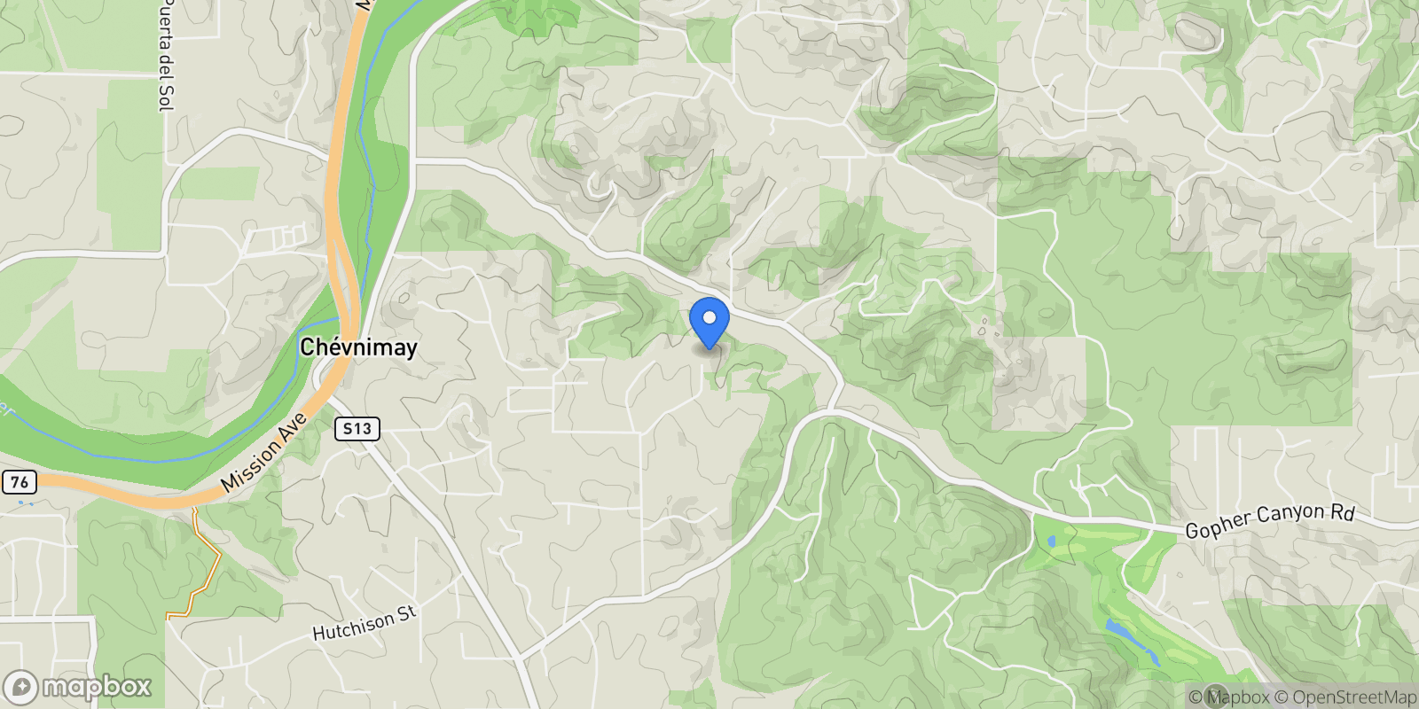 Map showing 1589 Aldorado Drive , Vista, CA 92084, Vista, California, United States.