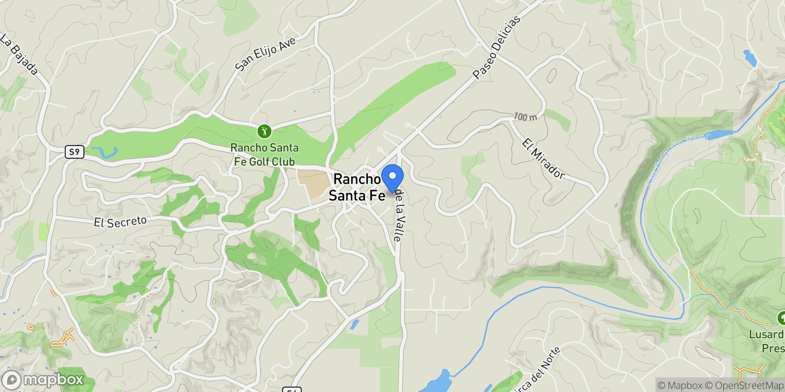 Map showing 6152 Camino Selva , Rancho Santa Fe, CA 92067, Rancho Santa Fe, California, United States.