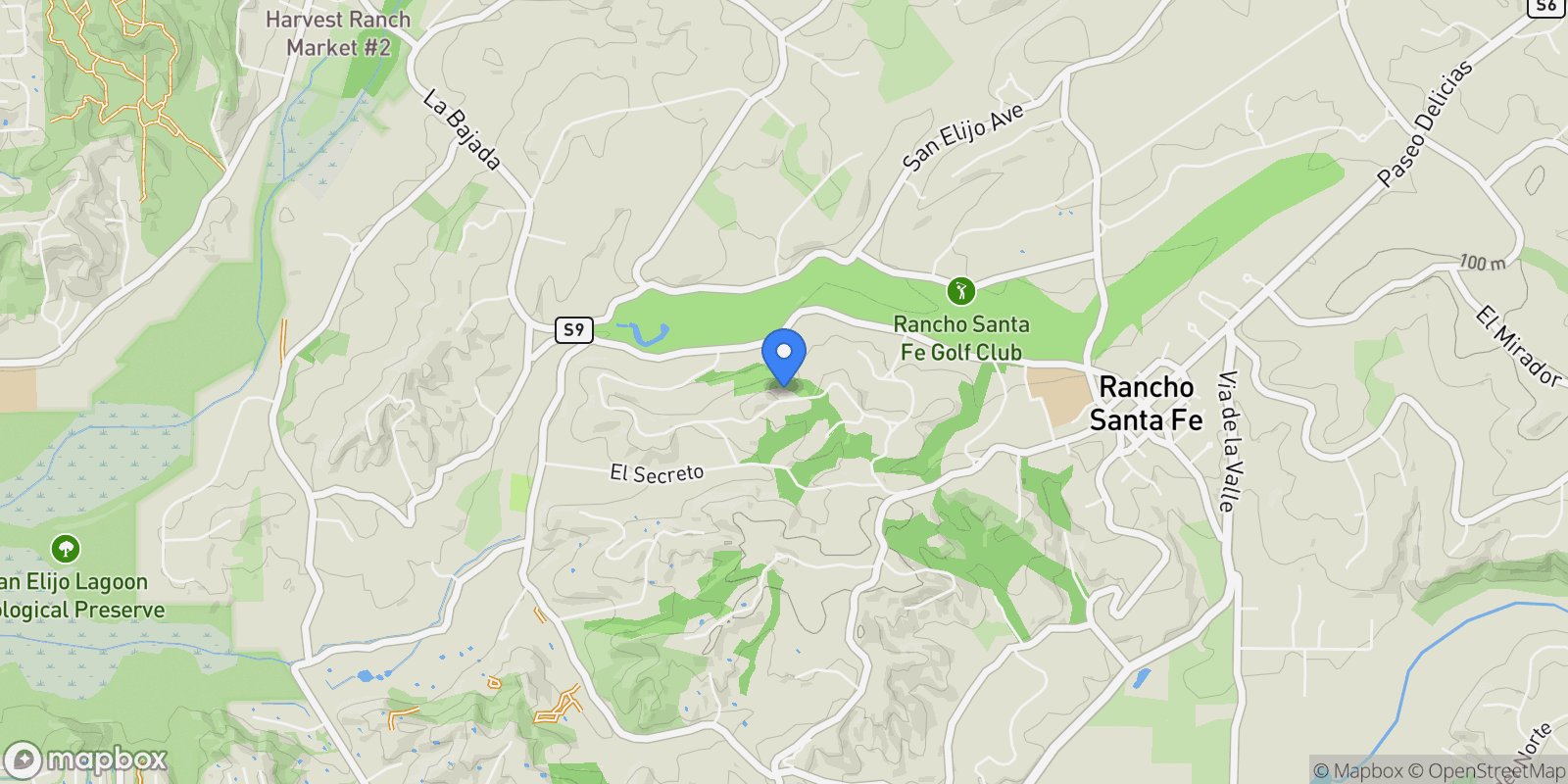 Map showing 5458 Avenida Maravillas , Rancho Santa Fe, CA 92067, Rancho Santa Fe, California, United States.