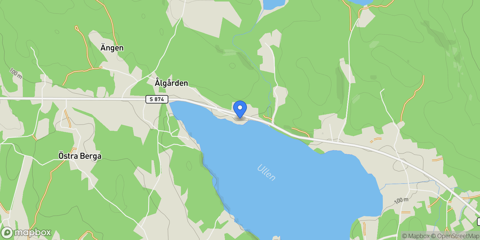 Map showing Villa Backa 1, Höör, M, Ålgården, Varmland County, Sweden.