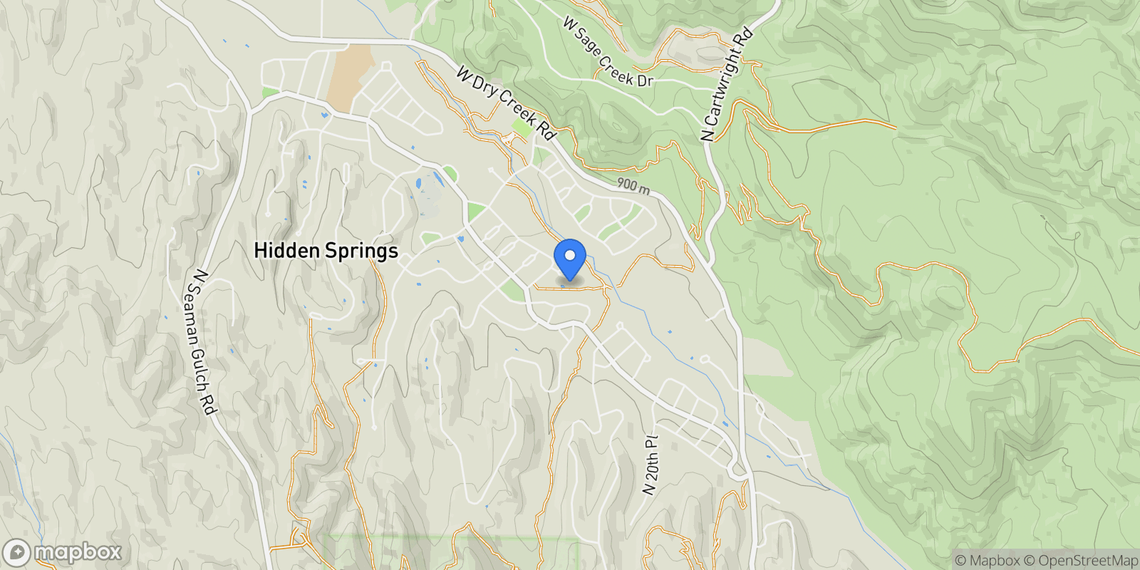 Map showing 3811 W Miners Farm Ct., Boise, ID 83714, Boise, Idaho, United States.