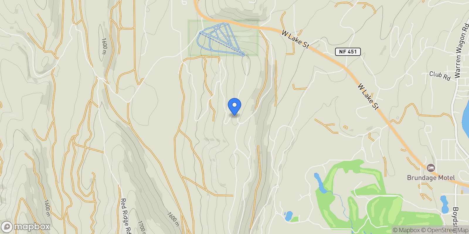 Map showing 3300 Whitefield Ln, McCall, ID 83638, McCall, Idaho, United States.