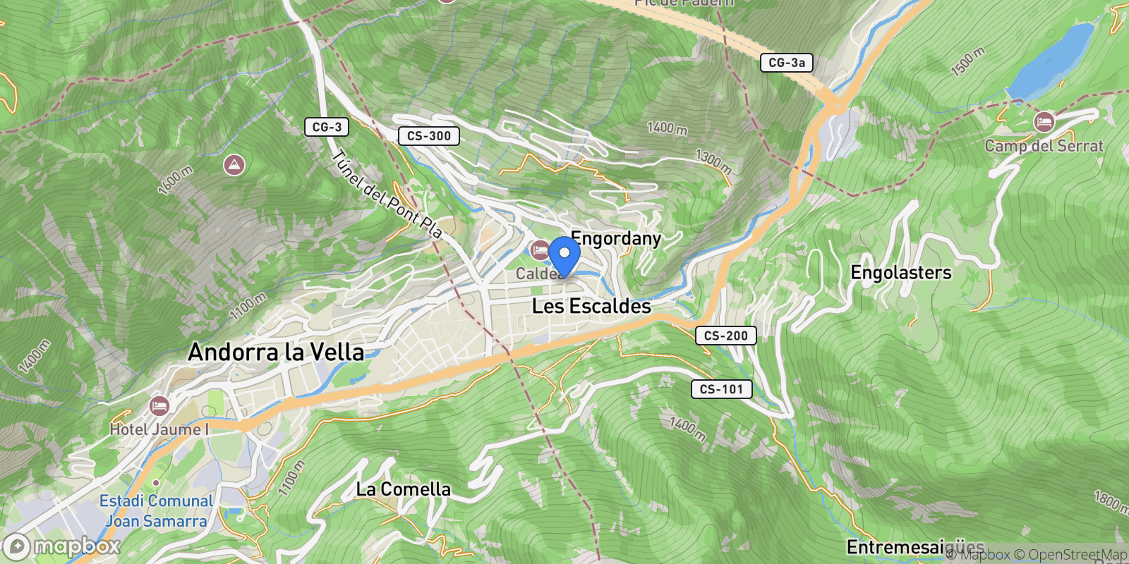 Map showing LOS REALES, Estepona, Málaga, Estepona, Estepona, Andalusia, Spain.