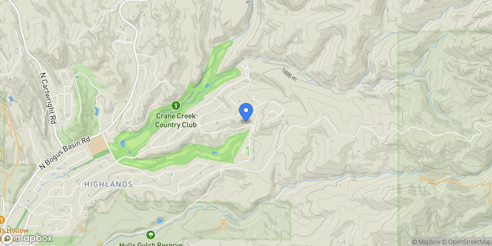 Map showing 1292 E Chardie Rd, Boise, ID 83702, Boise, Idaho, United States.