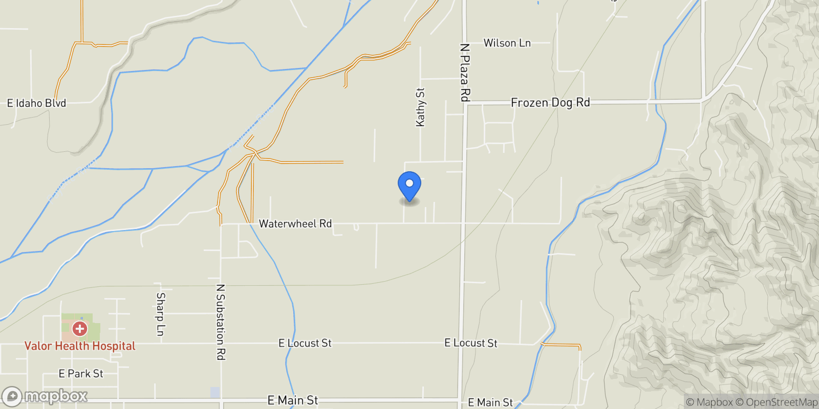 Map showing Lot 11 Corbett Rd, Emmett, ID 83617, Emmett, Idaho, United States.
