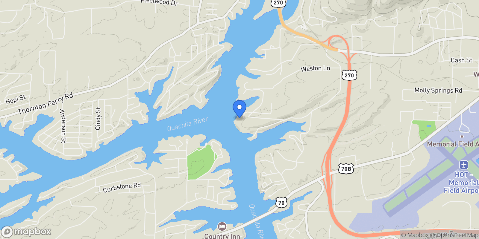 Map showing 201 Lazy Lane, Hot Springs National Park, AR 71913, 71913, Arkansas, United States.