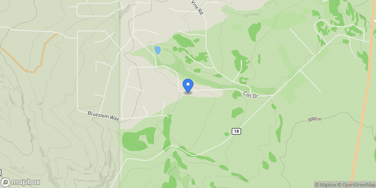 Map showing 2649 Coil Drive, Fairplay, CO 80440, Fairplay, Colorado, United States.