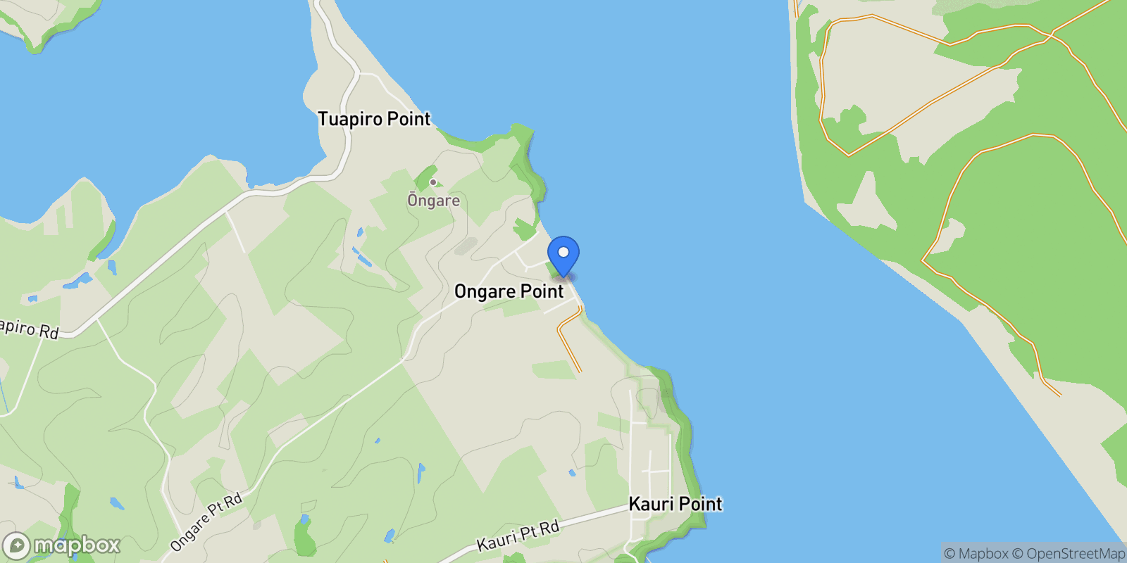 Map showing 26 Esplanade Road, Tahawai, Bay of Plenty, New Zealand.
