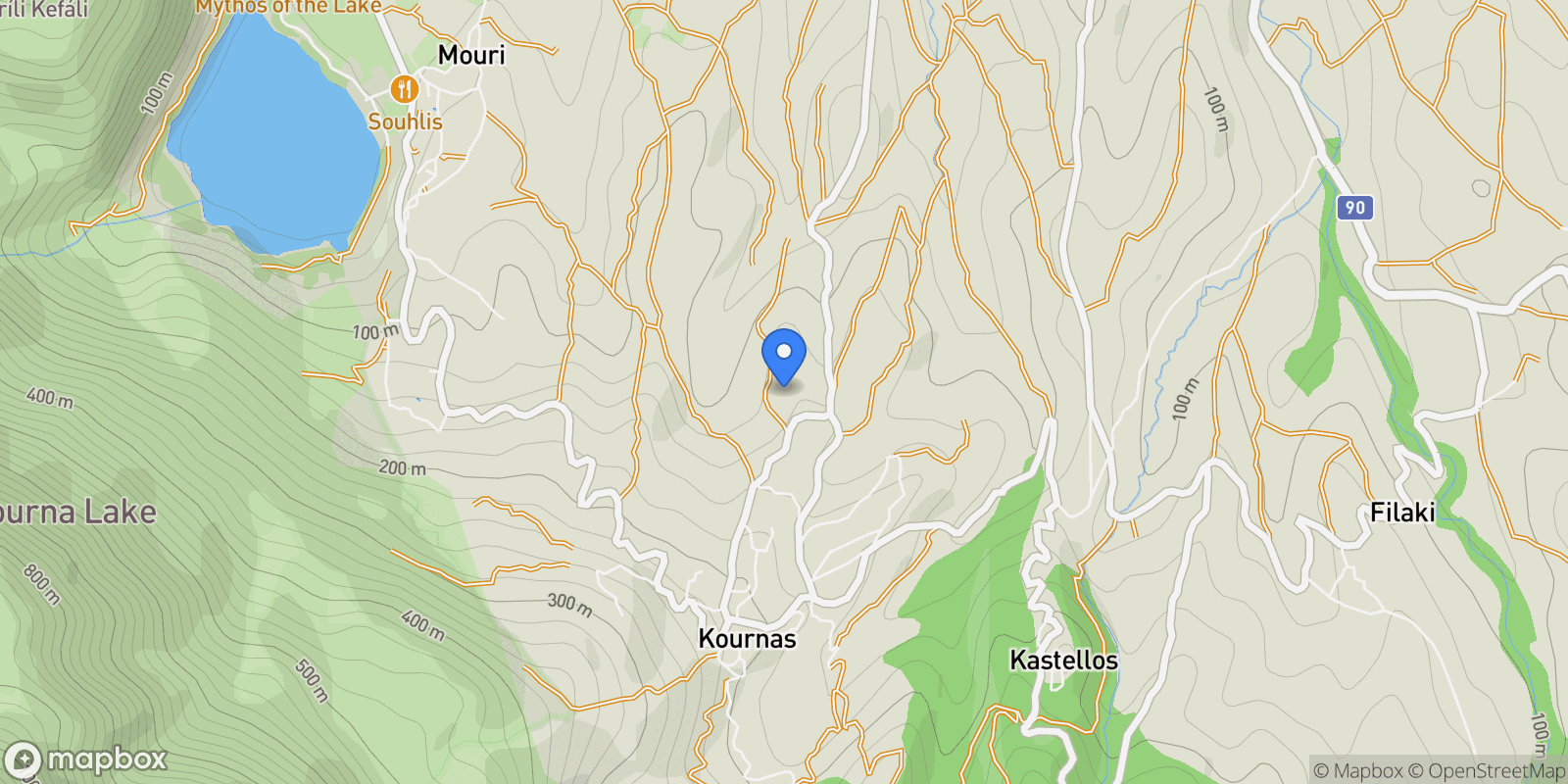 Map showing 87CX+R5G, Georgioupoli, Greece, Apokoronas, Greece.