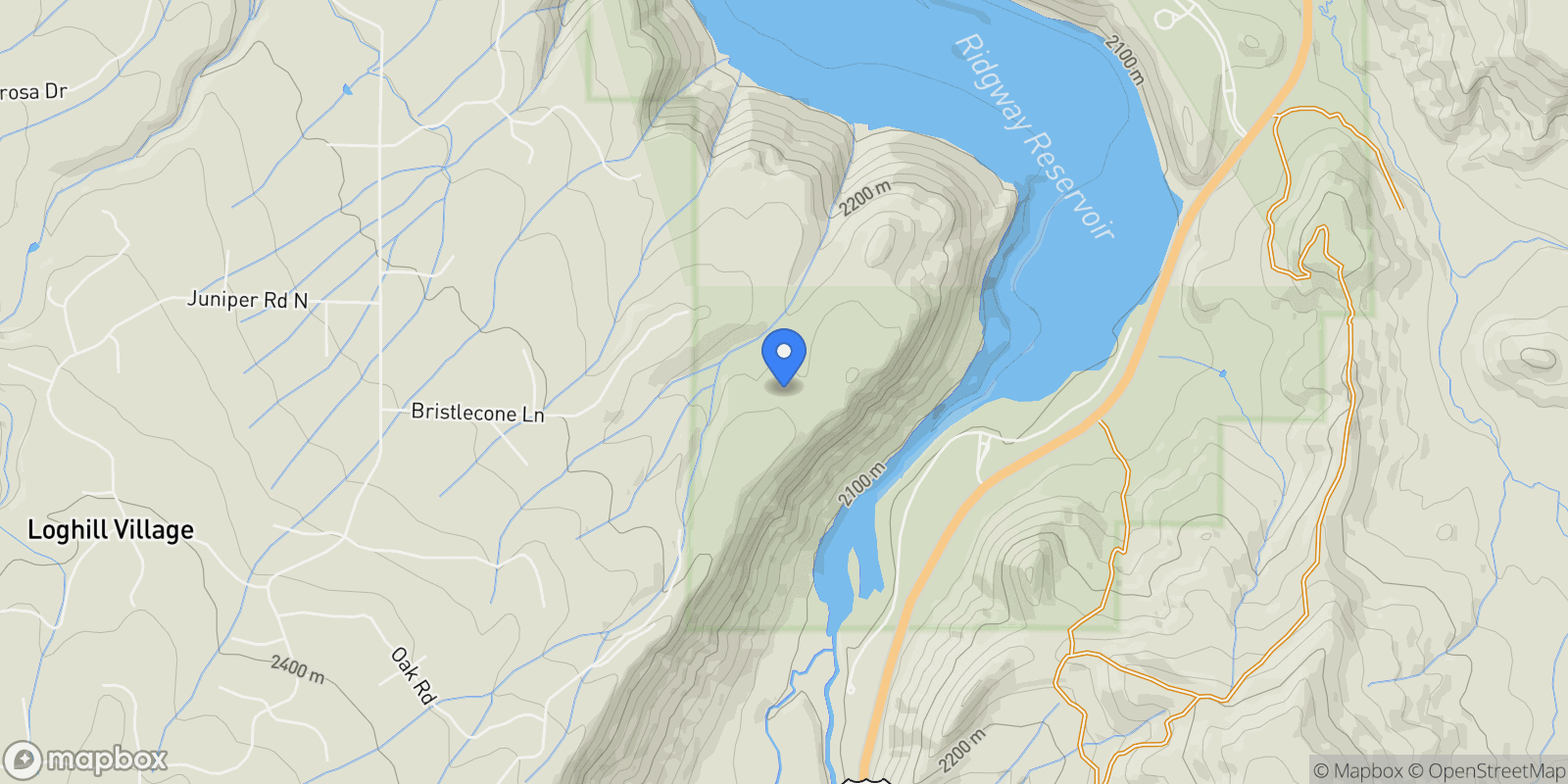 Map showing 622 Bristlecone Drive , Ridgway, CO 81432, Ridgway, Colorado, United States.
