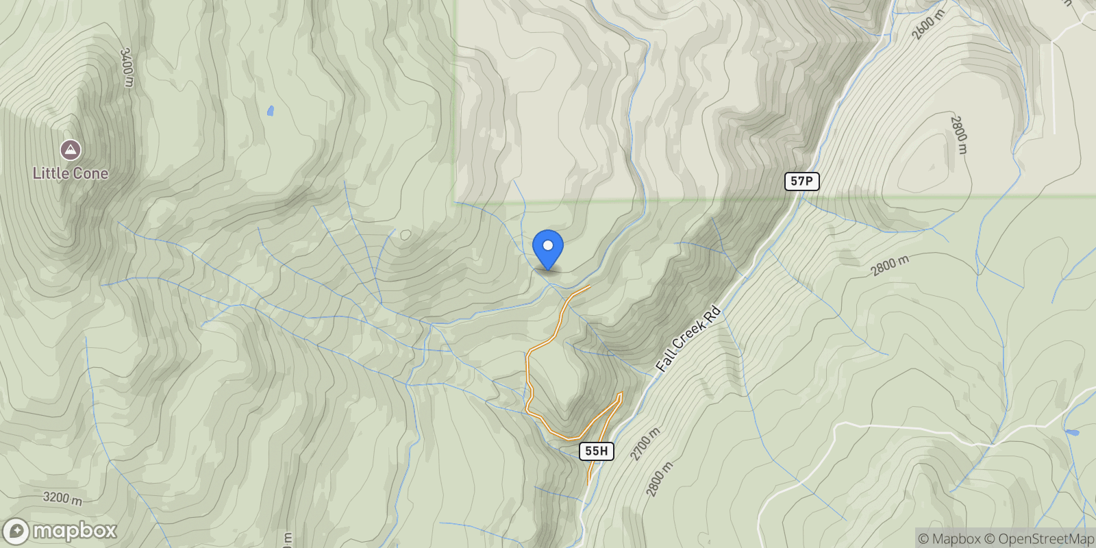 Map showing 1678 Little Cone Ranch Road , Placerville, CO 81430, 81430, Colorado, United States.