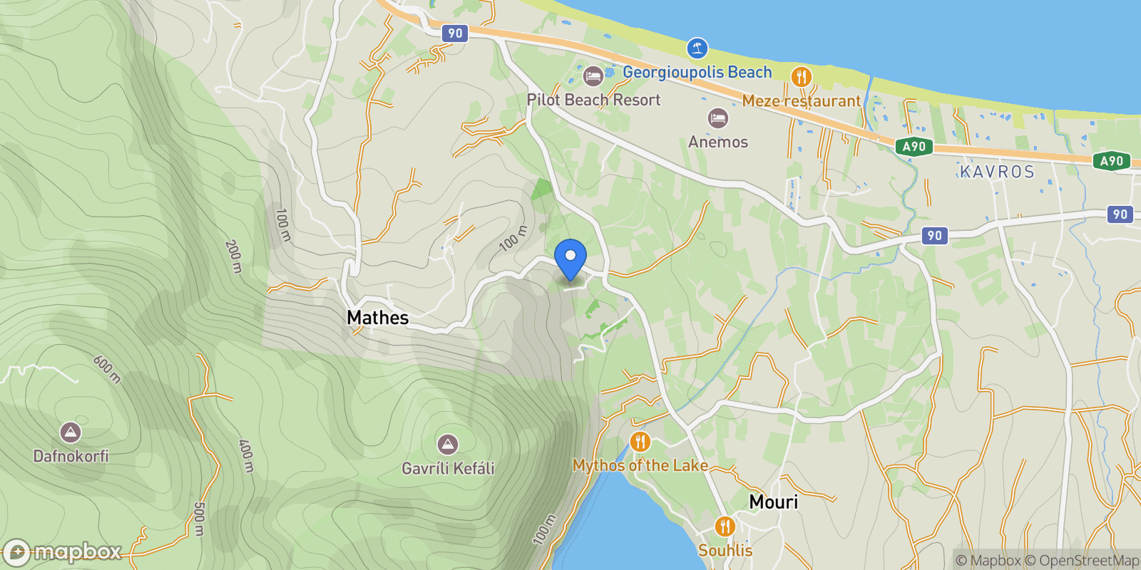 Map showing 87VC+WR3, Georgioupoli, Greece, Apokoronas, Greece.