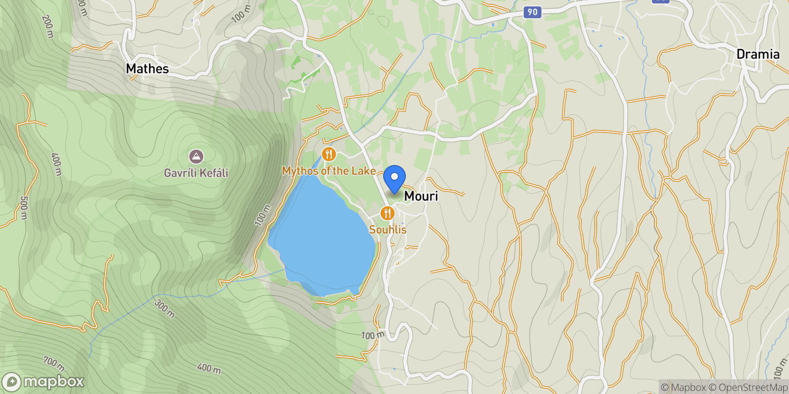 Map showing 87MJ+JQ8, Georgioupoli, Greece, Apokoronas, Greece.