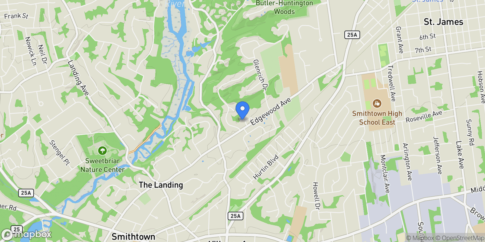 Map showing 4 Celestial Court, Saint James, NY 11780, Saint James, New York, United States.