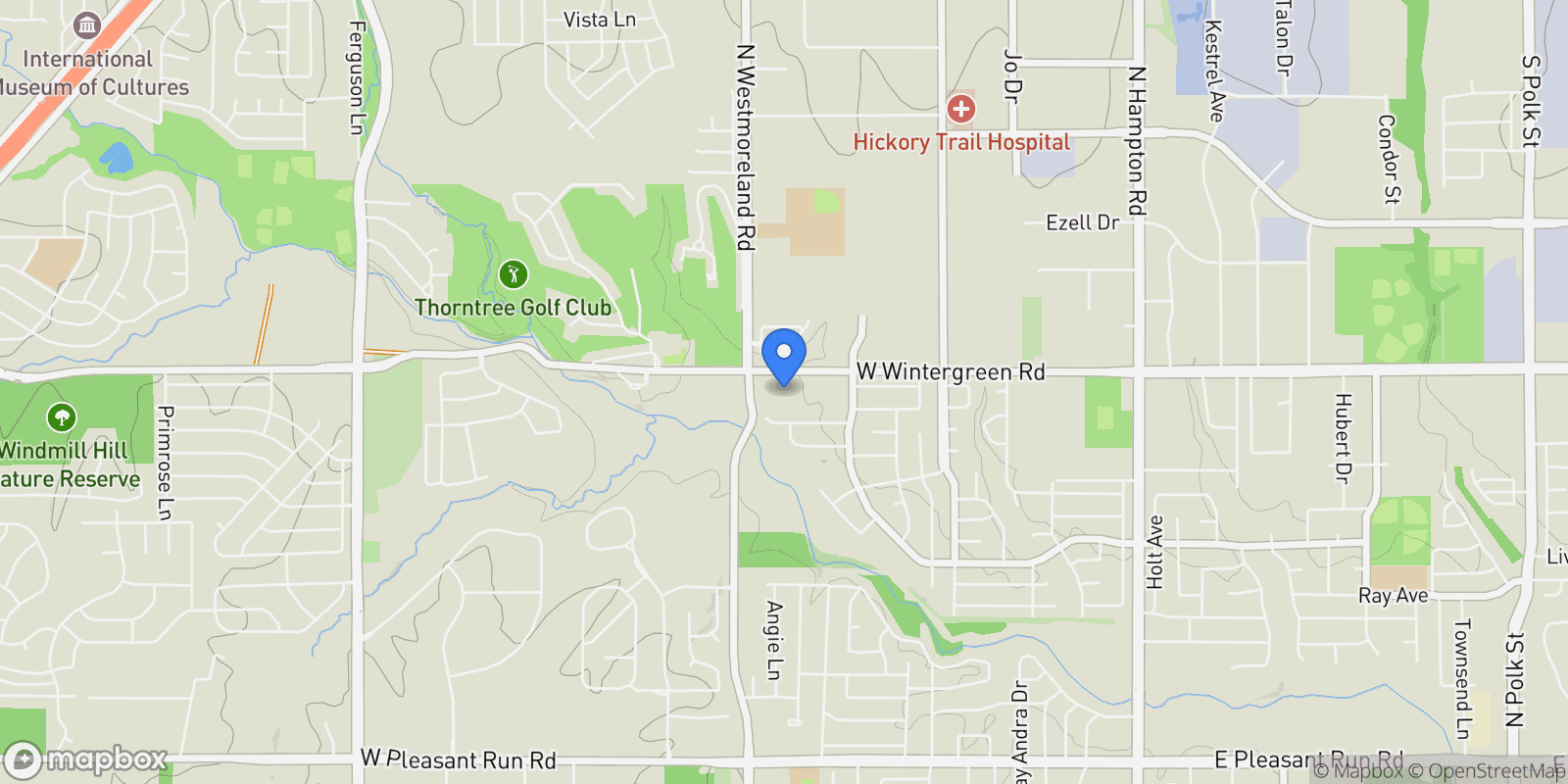 Map showing 699 W Wintergreen Road, Desoto, TX 75115, DeSoto, Texas, United States.