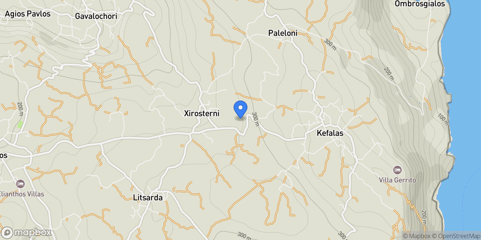 Map showing C66M+J7R, Vamos 730 08, Greece, Apokoronas, Greece.