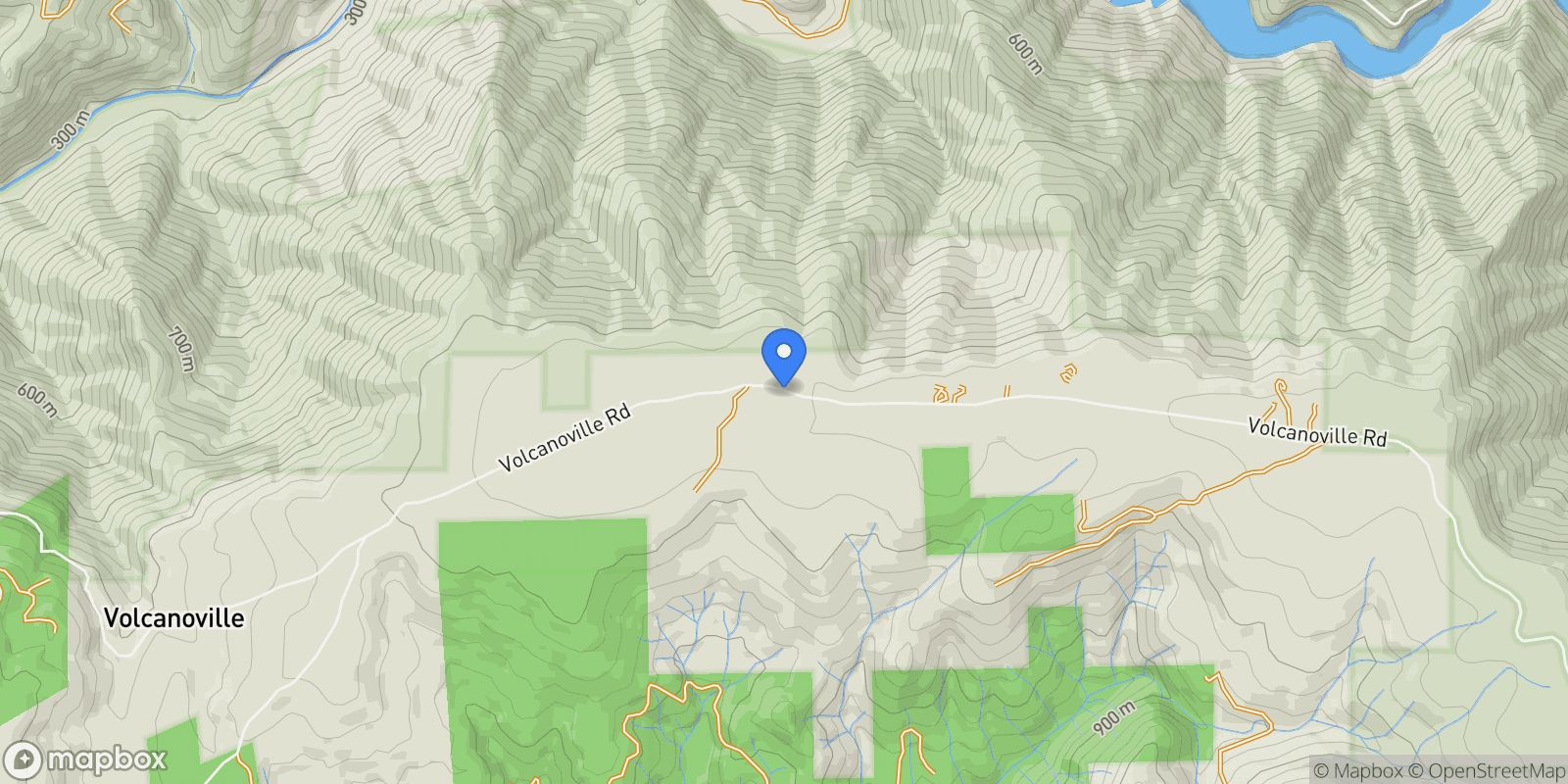 Map showing 1 Volcanoville Rd, Georgetown, CA 95634, Georgetown, California, United States.