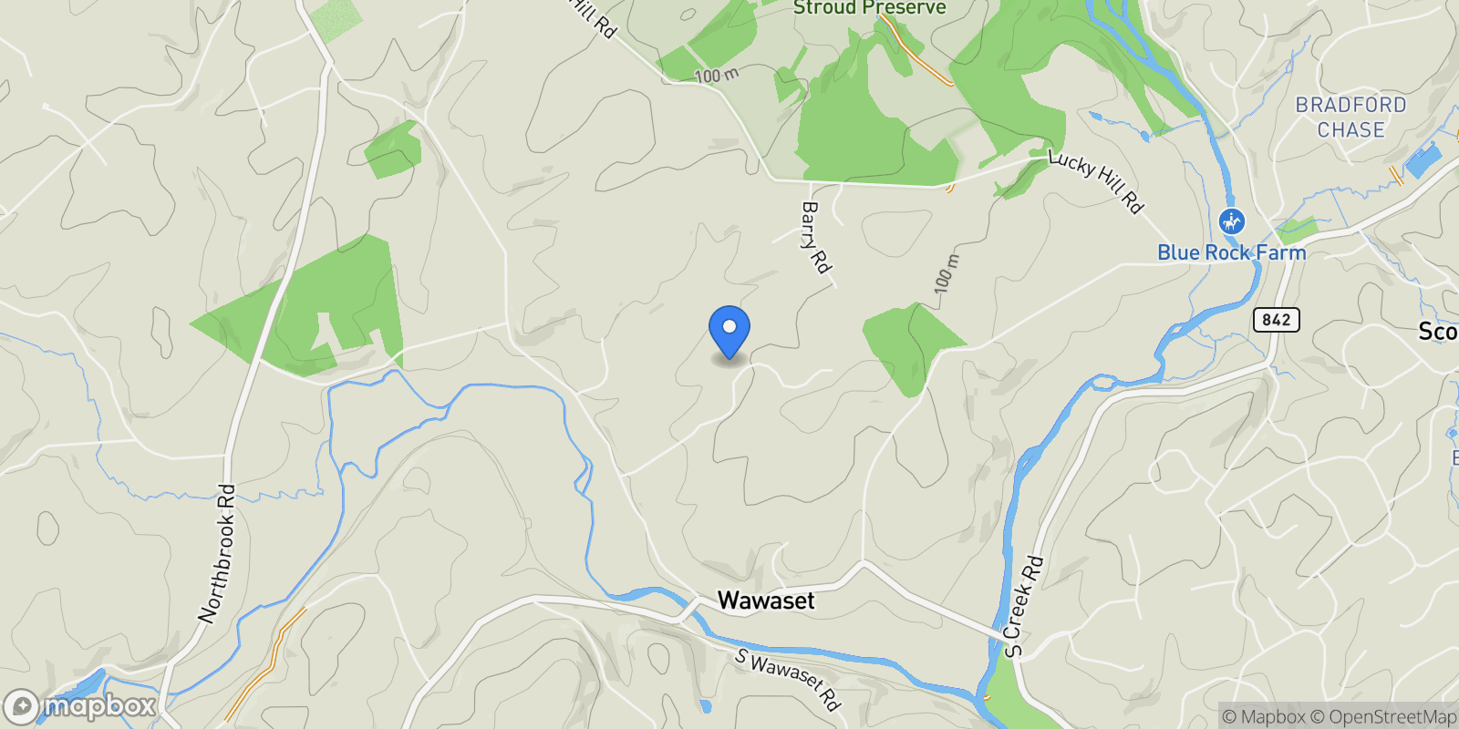 Map showing 1339 CAROLANNES WAY WAY #B4, WEST CHESTER, PA 19382, West Chester, Pennsylvania, United States.