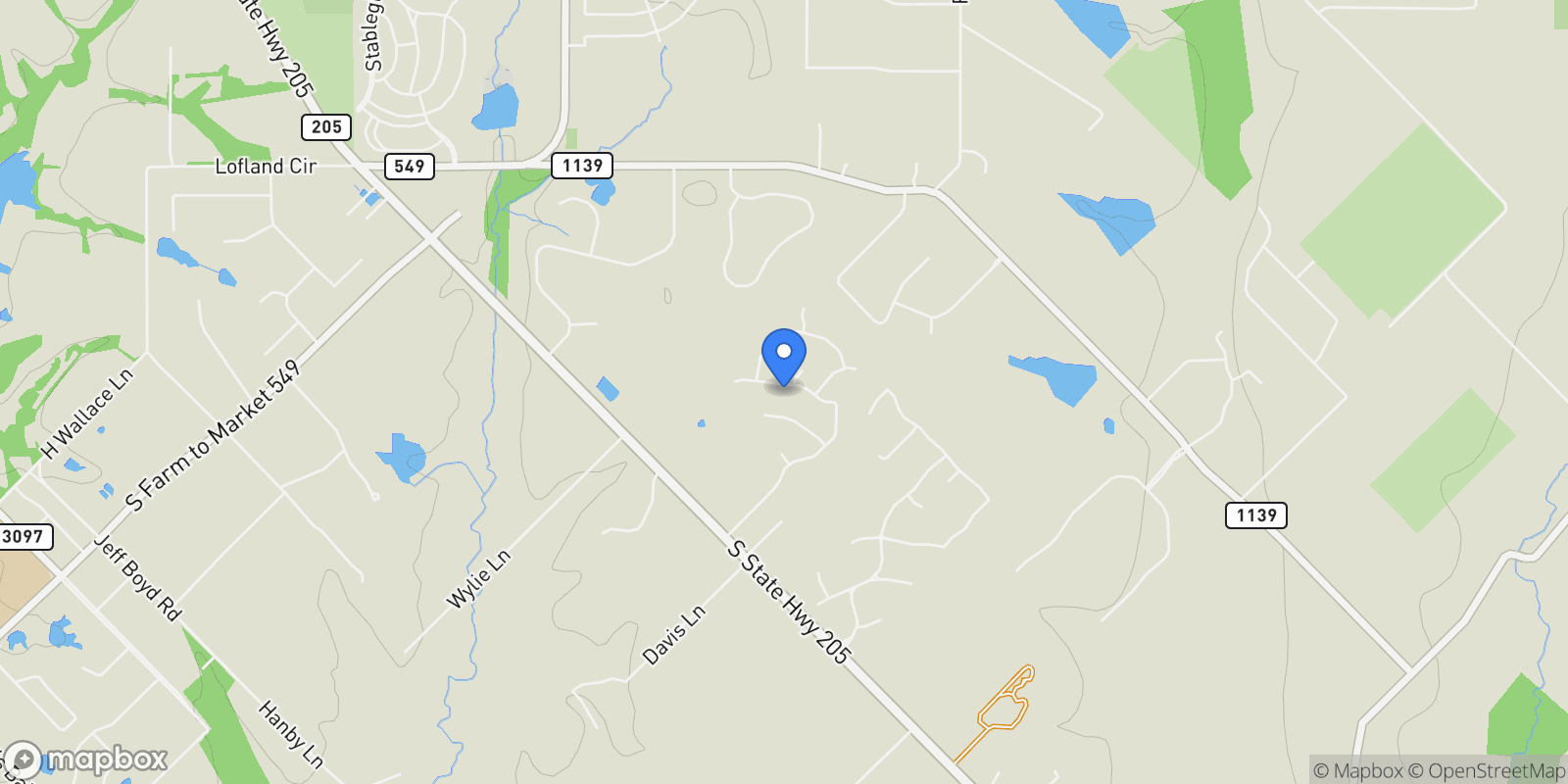 Map showing 772 Kensington, McLendon Chisholm, TX 75032, Heath, Texas, United States.