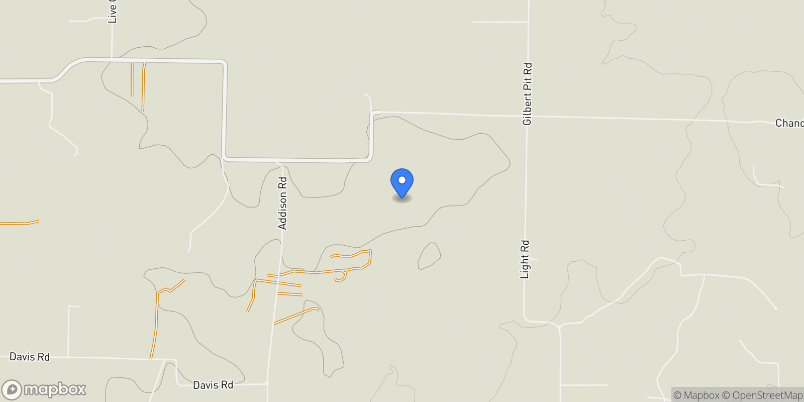 Map showing 300 Chandler Road, Lipan, TX 76462, Lipan, Texas, United States.
