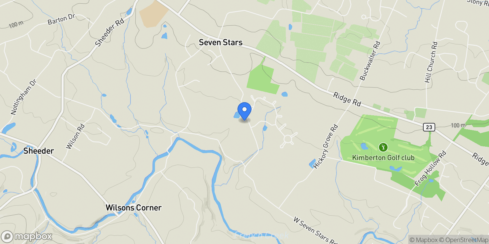 Map showing 675 W SEVEN STARS RD ROAD, PHOENIXVILLE, PA 19460, Phoenixville, Pennsylvania, United States.