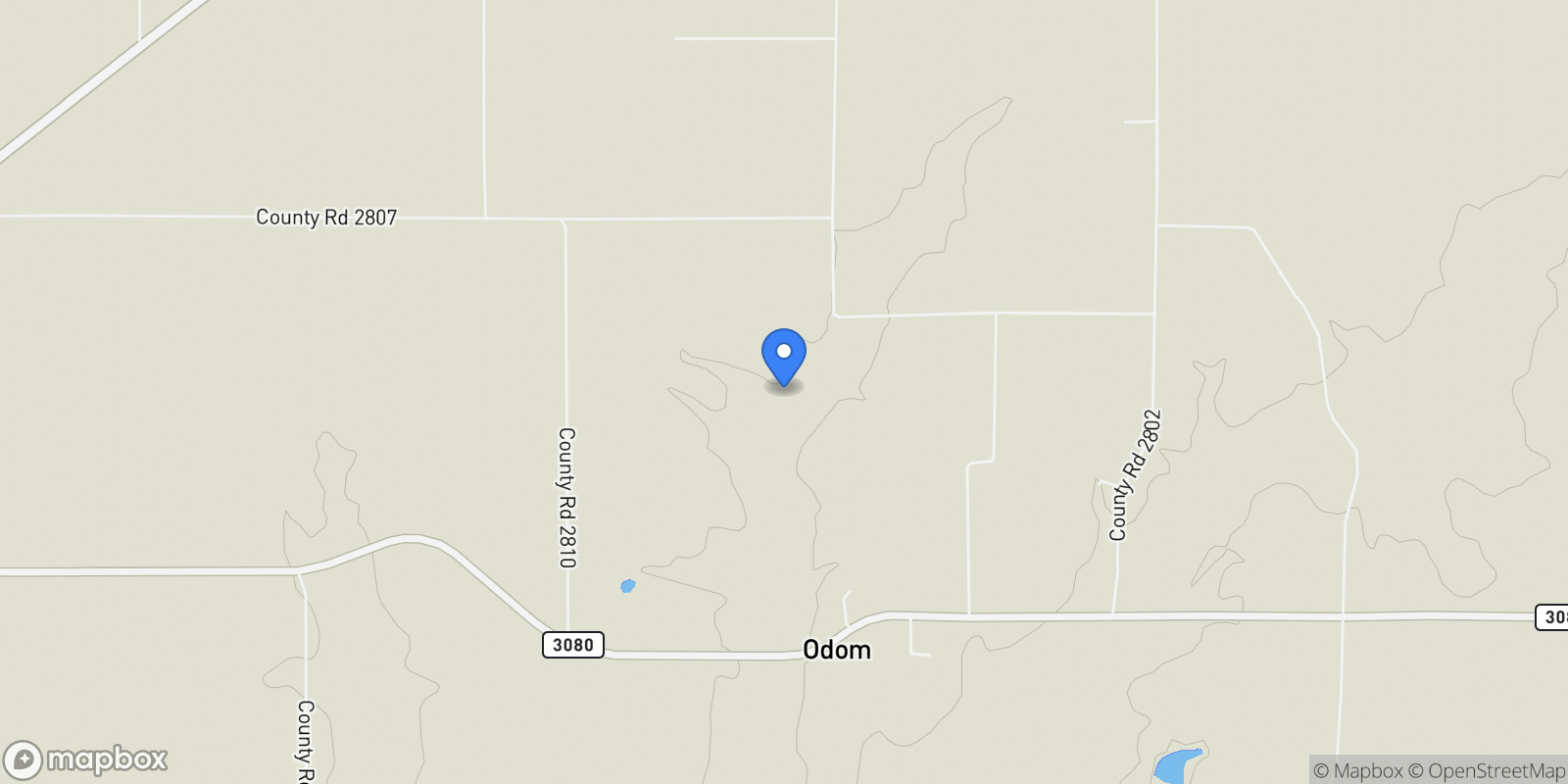 Map showing 455 Vz County Road 2808, Mabank, TX 75147, Mabank, Texas, United States.