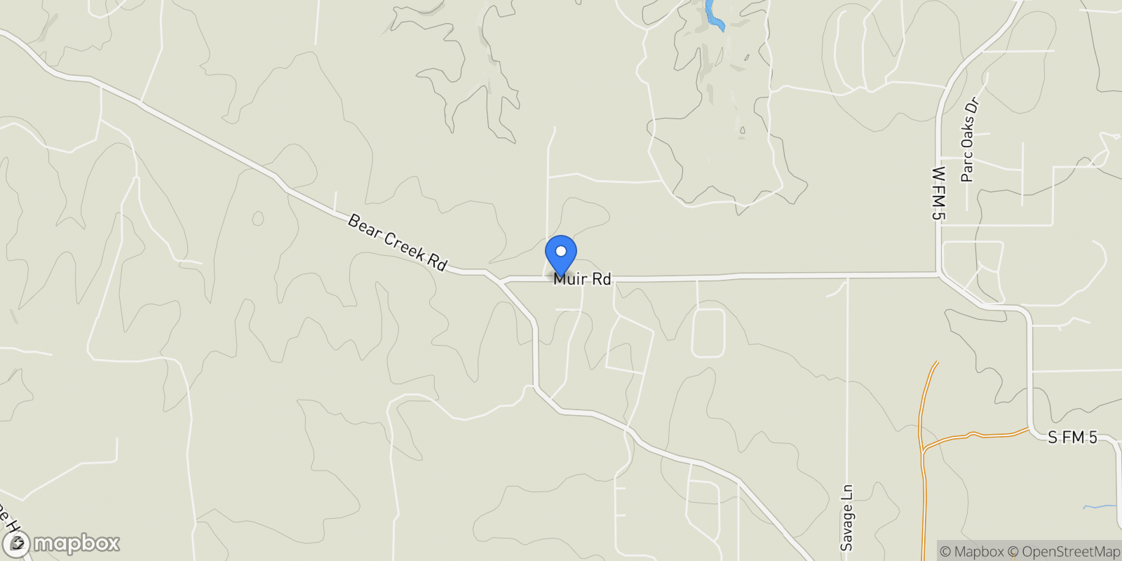 Map showing 212 Muir Road, Aledo, TX 76008, Aledo, Texas, United States.