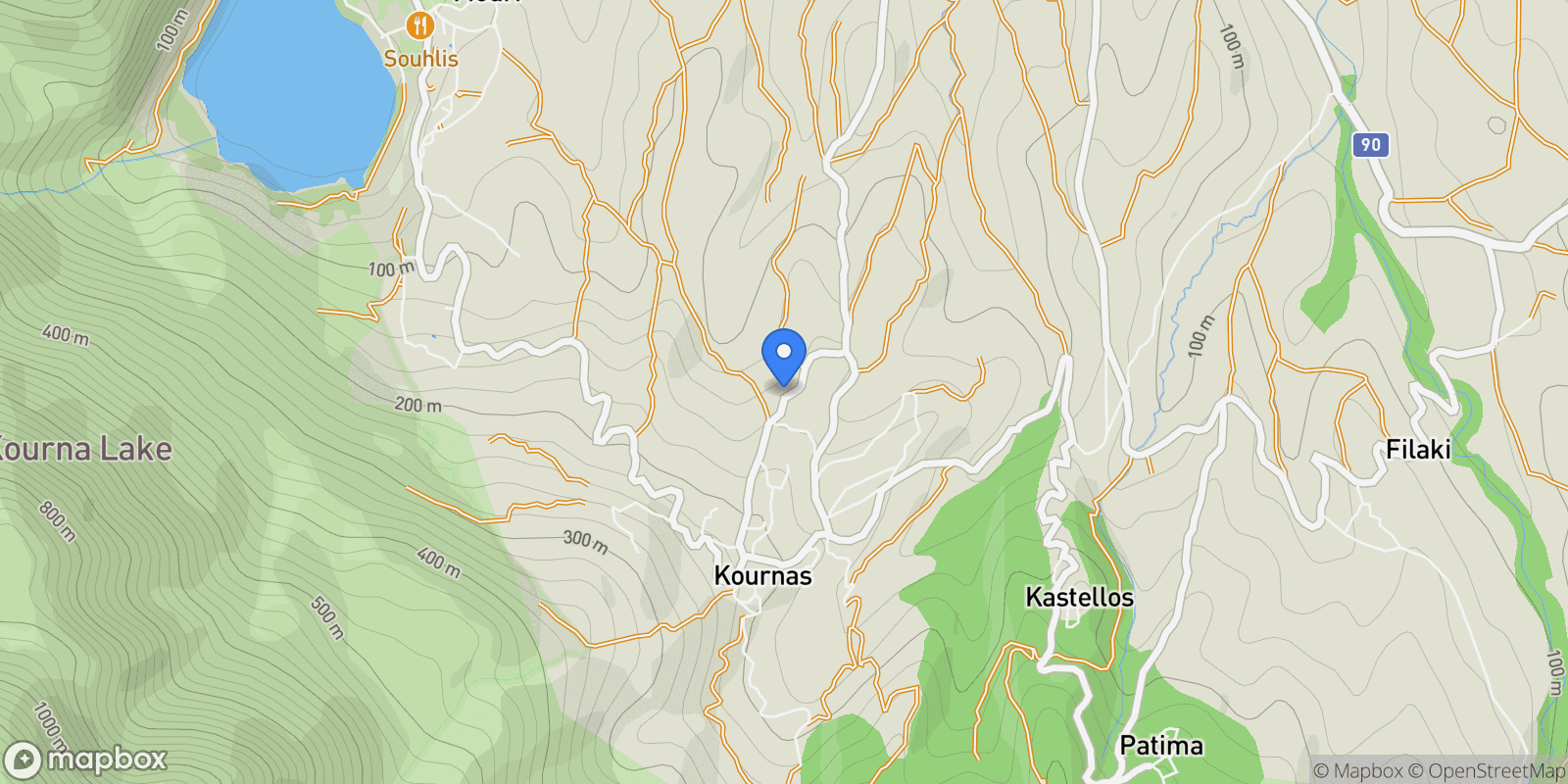 Map showing 879W+WWC, Georgioupoli, Greece, Apokoronas, Greece.
